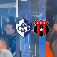 Aparecieron los videos: la escandalosa pelea en el Alajuelense vs. Cartaginés que involucró a jugadores y dirigentes y no mostró la TV