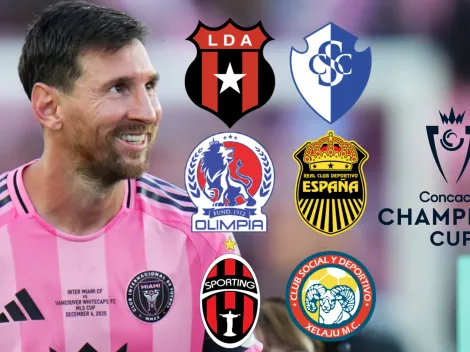 ¿Messi a Centroamérica? Equipos clasificados, bombos, formato y todos los detalles del sorteo de Concachampions 2026