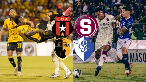 Alajuelense vs. Liberia y Saprissa vs. Cartaginés: de acá salen los finalistas.