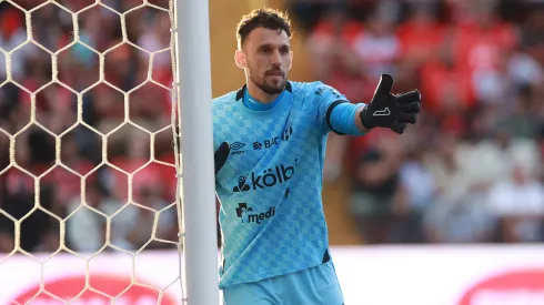 El portero en la mira del fútbol colombiano.