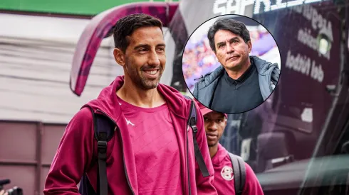 El técnico habló del mediocampista morado.