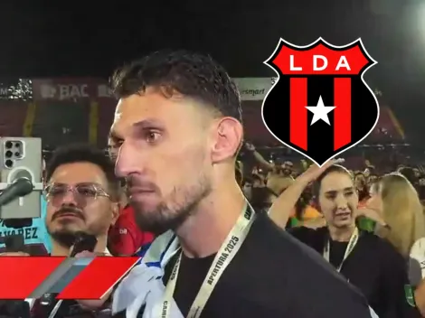 Washington Ortega encendió las alarmas en Alajuelense tras hablar de su futuro