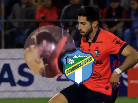 Nicolás Samayoa y polémico gesto en Municipal contra Comunicaciones