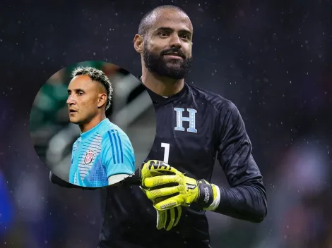 Edrick Menjívar en la cima de Concacaf: se puso arriba de Keylor Navas