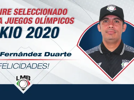 El umpire, Jair Fernández, fue seleccionado para los JJ.OO. de Tokio 2020