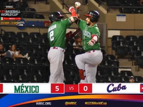 México venció a Cuba y consiguió su primera victoria en el Mundial Sub-23