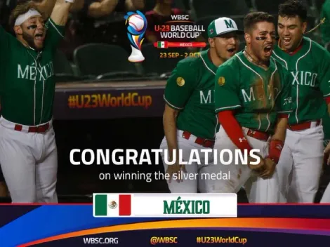 México se queda con la medalla de plata en el Mundial Sub-23