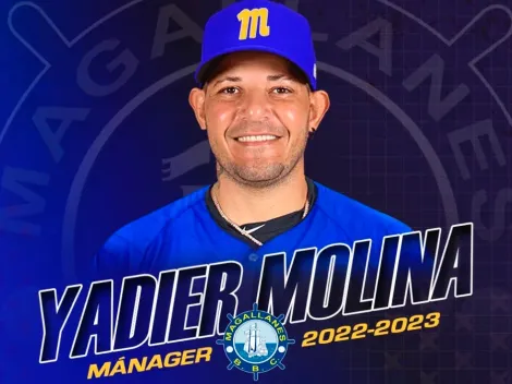 Yadier Molina anunció que será el manager de los Navegantes de Magallanes
