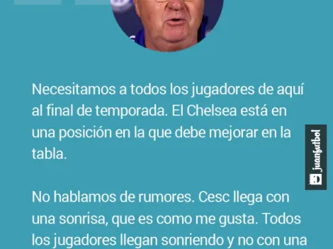 Hiddink niega salida de Cesc Fábregas