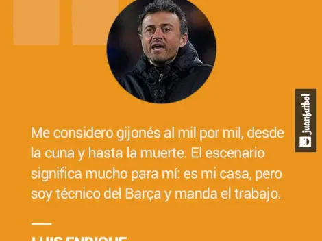 Lucho reconoce que será especial la visita del Barça a Gijón