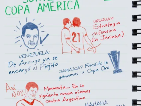Osorio ya planea la estrategia para la Fase de Grupos de la Copa América