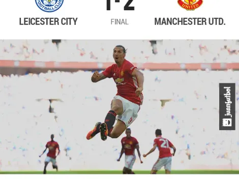 Zlatan gana su primer título con el Manchester United