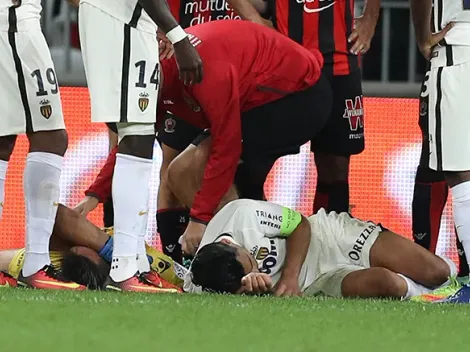 Radamel Falcao se lesiona contra Niza
