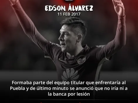¡Ojalá no sea nada grave! Edson no pudo jugar contra Puebla por lesión