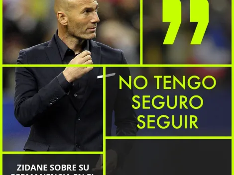 ¿Se va Zidane la próxima temporada?
