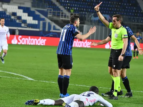 Polémica: Remo Freuler es expulsado en el partido entre Atalanta vs Real Madrid