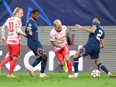 Video: Agónico empate entre el PSG y el RB Leipzig