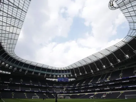 Video: La tormenta Eunice provoca un espectáculo en el Tottenham Hotspur Stadium