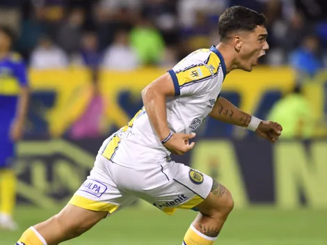 El mexicano Luca Martínez anota el único gol de Rosario Central contra Boca Juniors