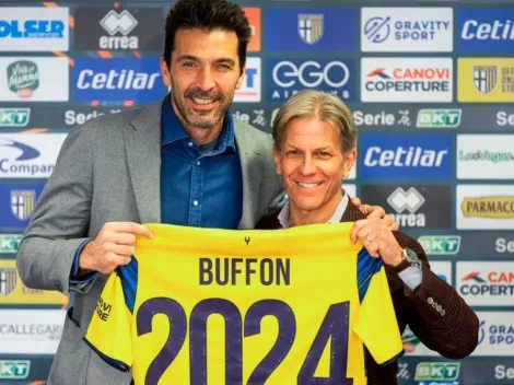 Buffon renovó con el Parma por dos años más y así era el mundo cuando debutó