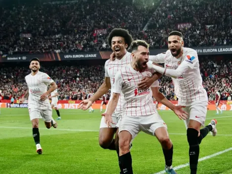 Video: Sevilla saca mínima ventaja en la ida de cuartos en la Europa League