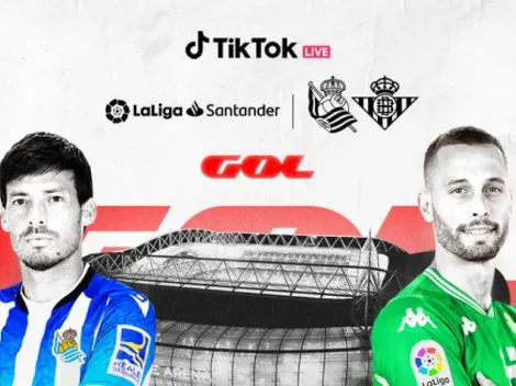 Historia pura: Real Sociedad vs Betis será el primer partido transmitido en TikTok