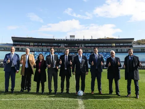 Argentina, Uruguay, Paraguay y Chile, presentaron candidatura para el Mundial de 2030