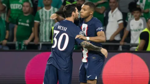 Messi y Mbappé – Fuente: Getty
