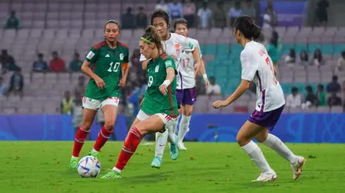 La Selección Mexicana tuvo un triste debut en el Mundial Sub-17 Femenil | Twitter Mi Selección.
