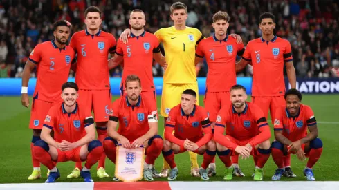 Selección de Inglaterra – Fuente: Getty
