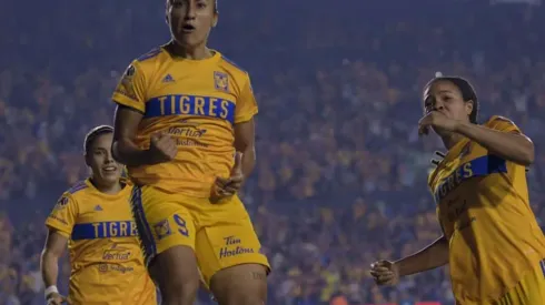 Tigres venció a Rayadas en la semifinal de ida de la Liga MX Femenil. | @LigaBBVAFemenil
