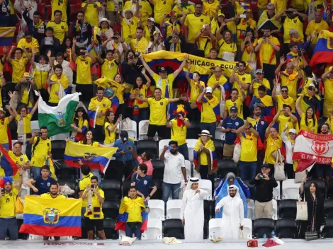 Se calentaron los ánimos entre juanáticos de Ecuador y Qatar | VIDEO