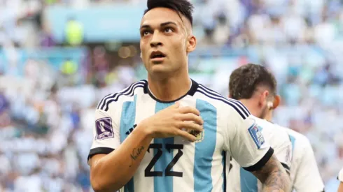 Lautaro Martínez asegura que Argentina perdió por errores propios – Getty Images. 
