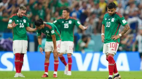 La Selección Mexicana no ha podido anotar en el Mundial de Qatar 2022. | Getty Images
