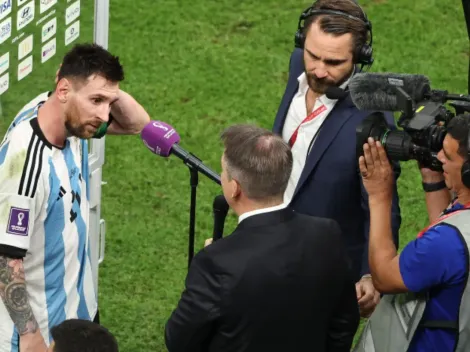 Messi comete epic fail tras el triunfo de Argentina sobre México | VIDEO 