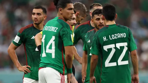 El once de México para jugarle a Arabia – Getty Images. 

