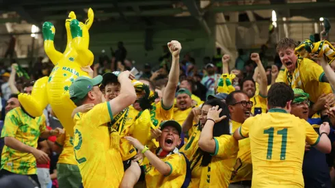 La épica celebración del gol de Australia
