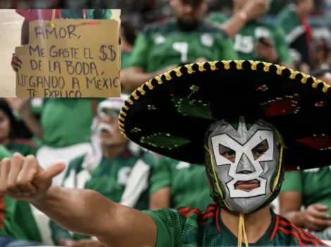Aficionado mexicano se va a Qatar 2022... ¡con el dinero de su boda! | VIDEO