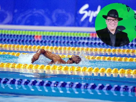 Éric Moussambani, nadador olímpico podría juntarse con Franco Escamilla