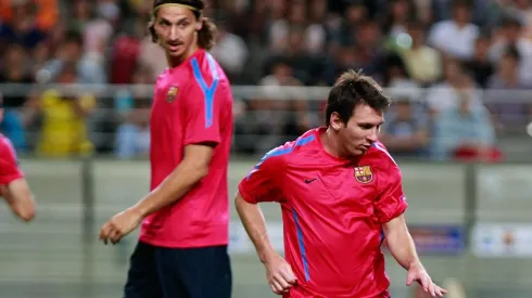 Zlatan lanza mensaje a Messi – Getty Images. 
