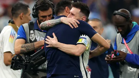 Lionel Messi y Lionel Scaloni | Getty Images
