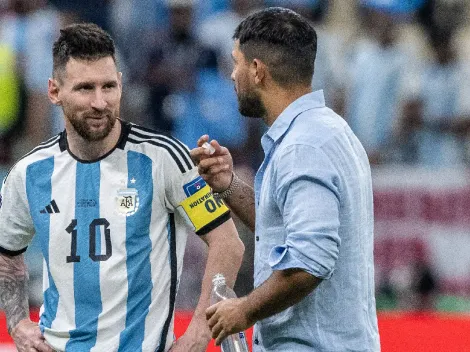 Kun Agüero enciende las alarmas, ¿Messi está lesionado?