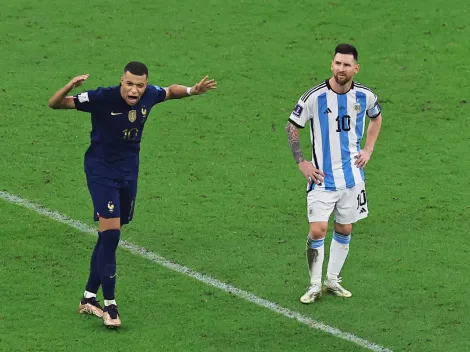 Lo que nadie vio: Mbappé y Messi se habrían peleado durante la final