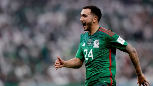 Luis Chávezz se rifó un golazo en Qatar 2022. | Getty Images
