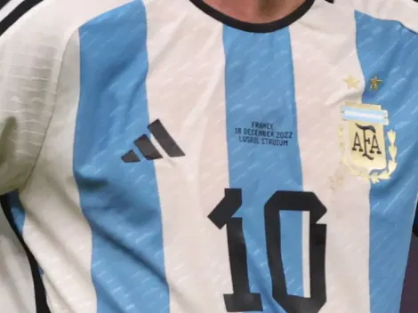 Lista la playera de Argentina con las tres estrellas, ¿cuándo sale a la venta?