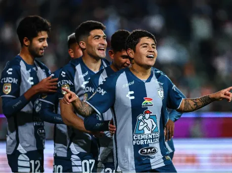¡Debut de campeón! Pachuca despedaza a Puebla; Nico Ibáñez anota doblete