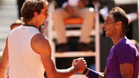Alexander Zverev y Rafael Nadal | Getty Images
