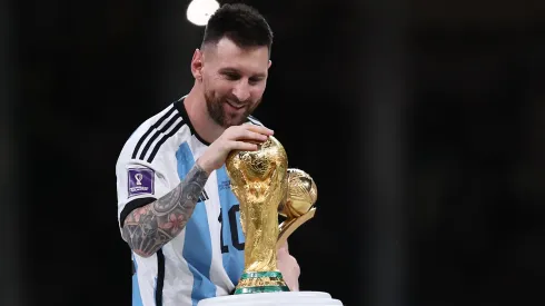 Messi, Campeón del Mundo con Argentina – Getty Images
