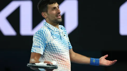 Djokovic pidió algo insólito en el Abierto de Australia.
