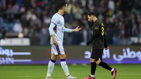 Lionel Messi y CR7, la mejor rivalidad. Fuente: Getty
